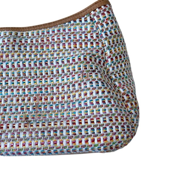 Fossil Woven Textured Multicolor Small Shoulder Bag - Picture 4 of 16